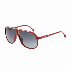 Carrera Red Framed Dark Grey Shaded Lens Sunglasses