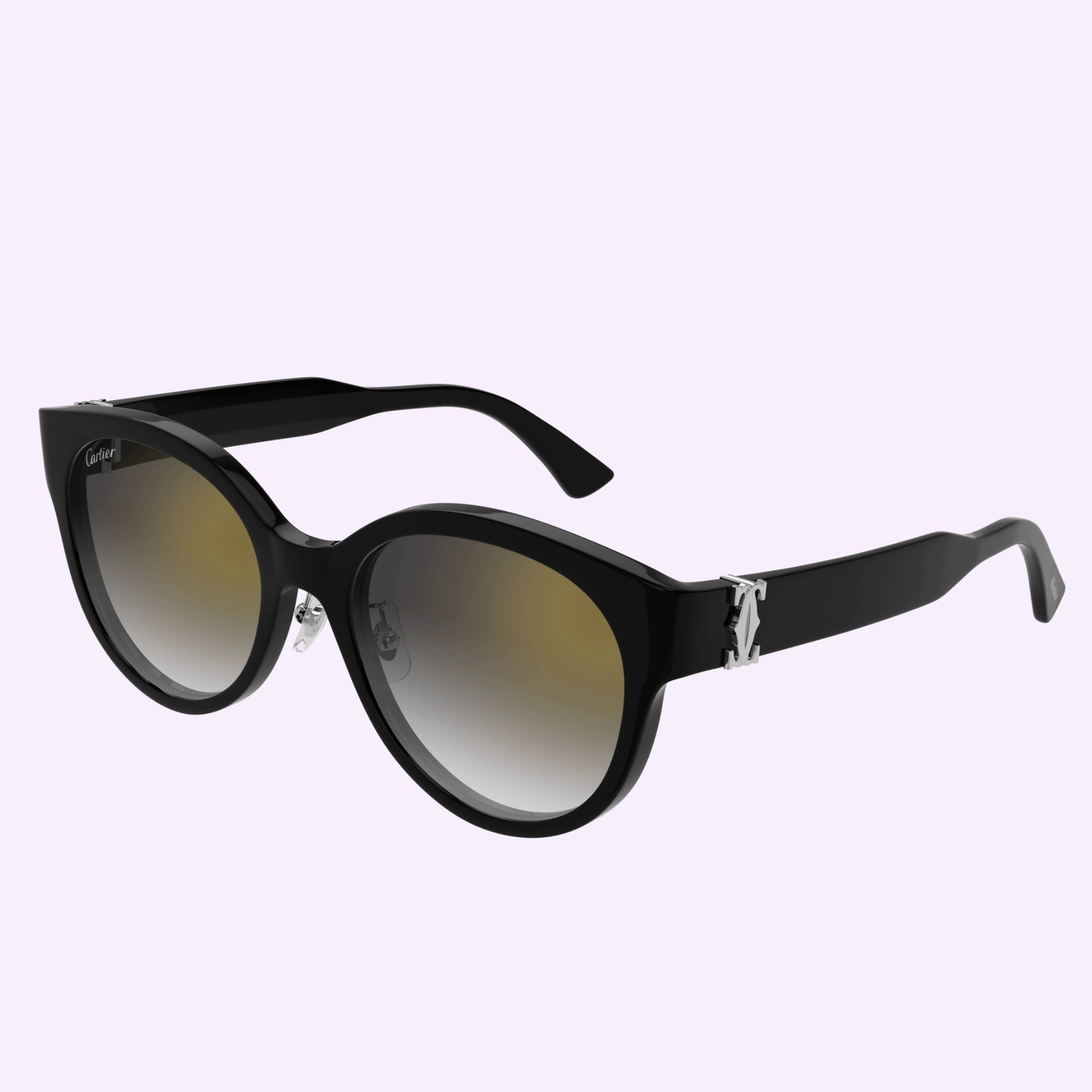 Cartier CONTEMPORARY CT0510SJ-001 55 Women Sunglass upc 843023179052