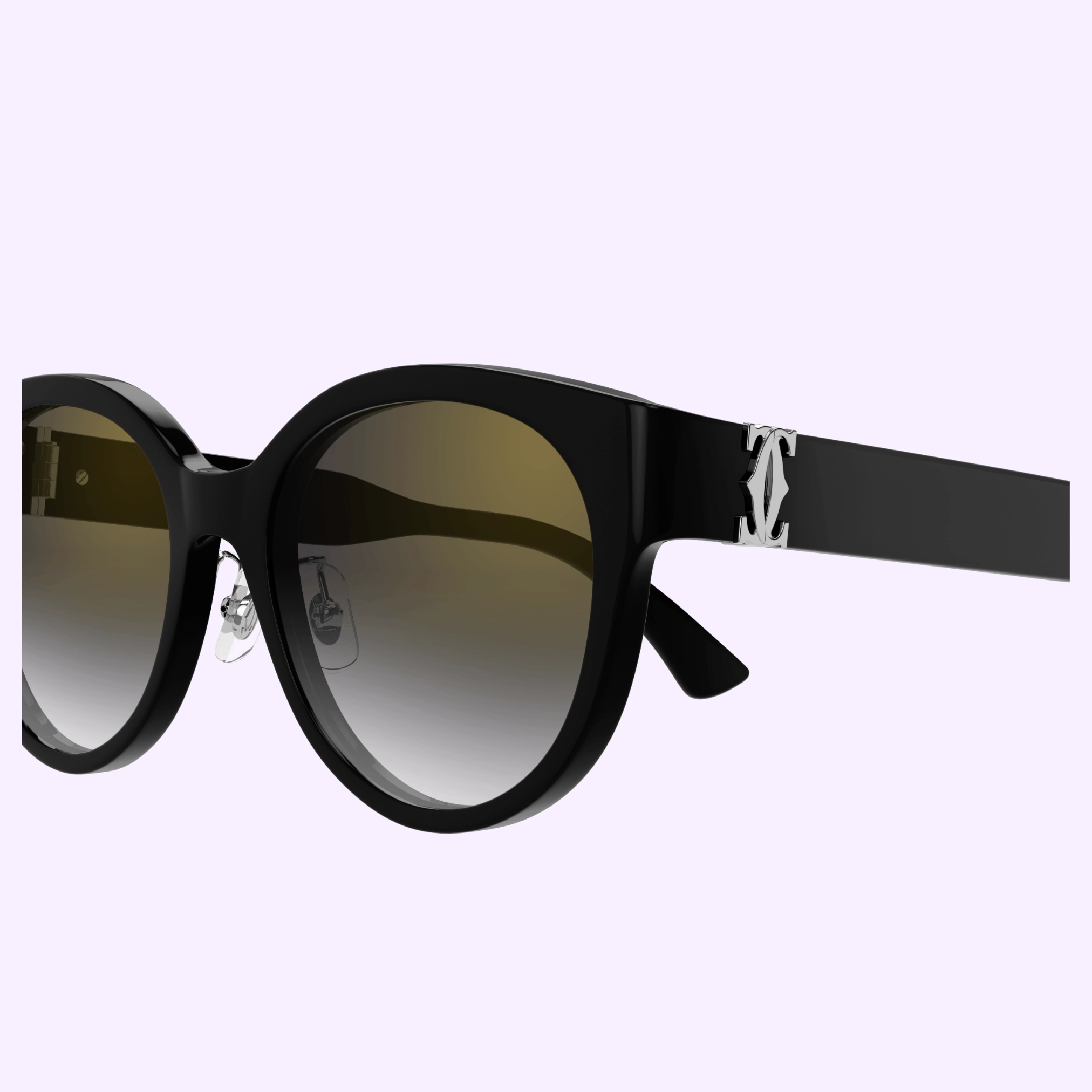 Cartier CONTEMPORARY CT0510SJ-001 55 Women Sunglass upc 843023179052