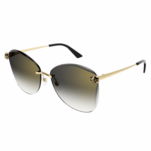 Cartier CORE RANGE CT0398S-001 62 Sunglasses