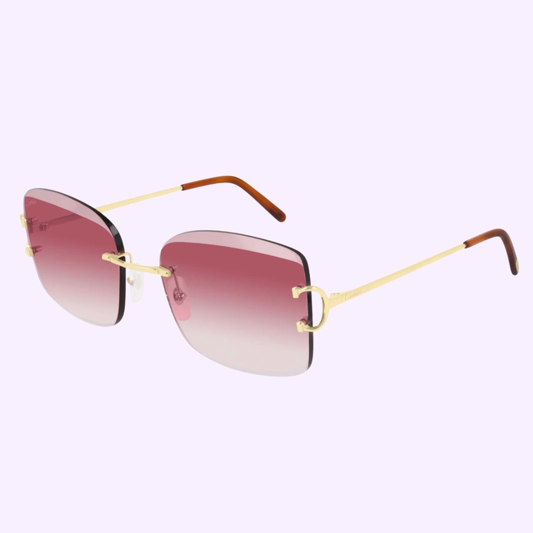 Cartier CT0007RS 001 57 Unisex Sunglasses