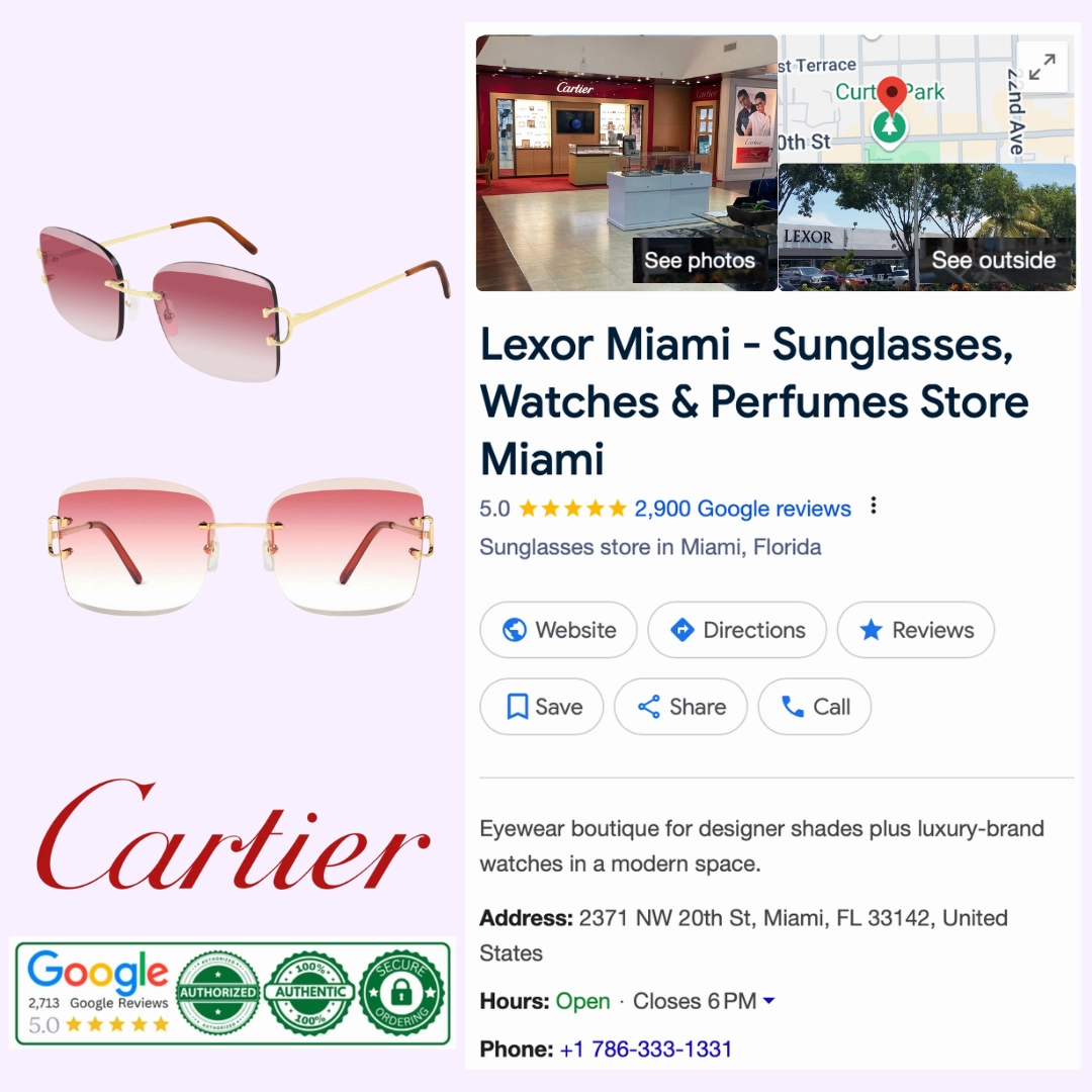 Cartier CT0007RS 001 57 Unisex Sunglasses