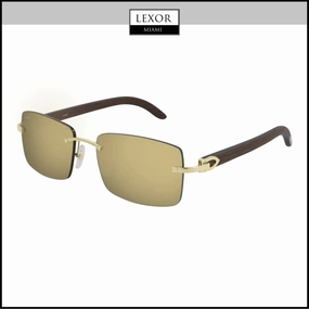 Cartier CT0012RS 001 57 Unisex Sunglasses