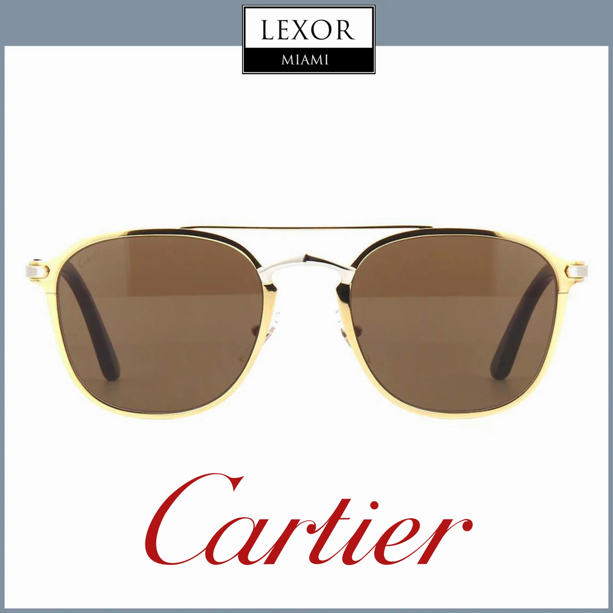 Cartier CT0012S 02 Unisex Sunglasses