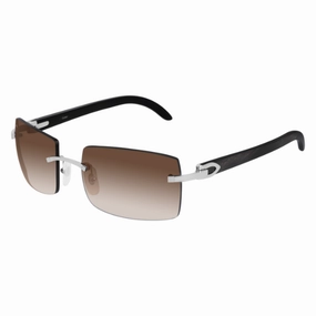 Cartier CT0024RS 001 55 Unisex Sunglasses