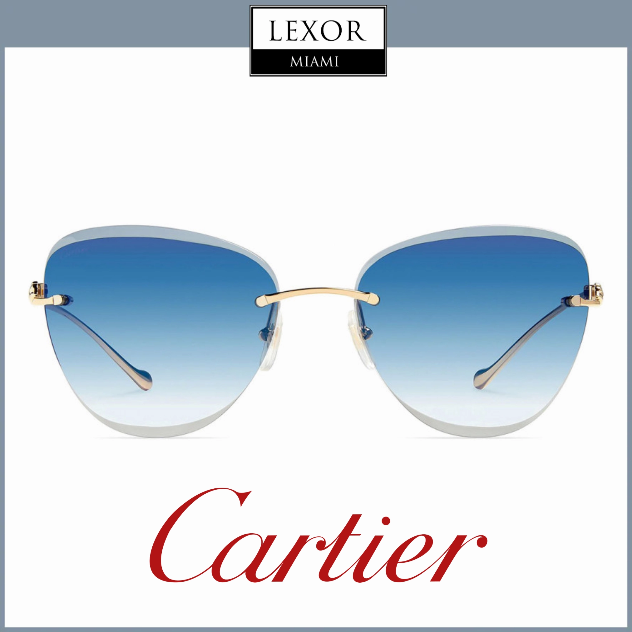 Cartier CT0032RS 002 60 Women Sunglasses