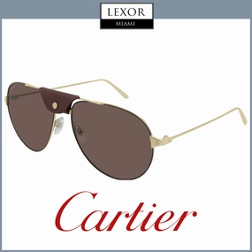 Cartier CT0038S 011 61 Sunglasses Unisex