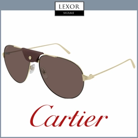 Cartier CT0038S 011 61 Sunglasses Unisex