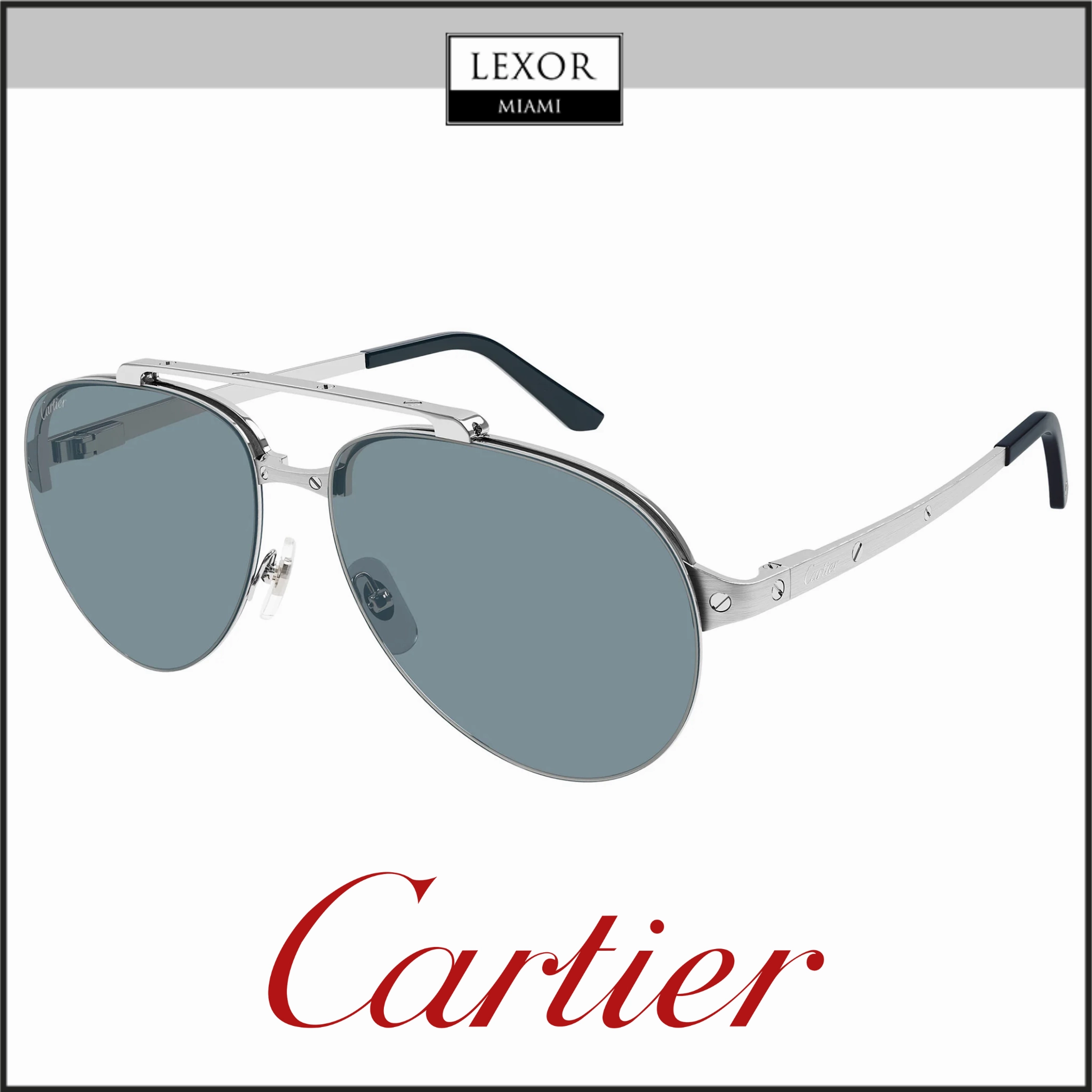 Cartier CT0354S-003 61 Sunglass MAN METAL