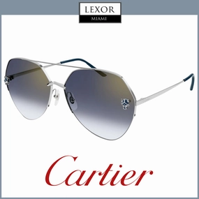 Cartier CT0355S-004 64 Sunglass WOMAN METAL