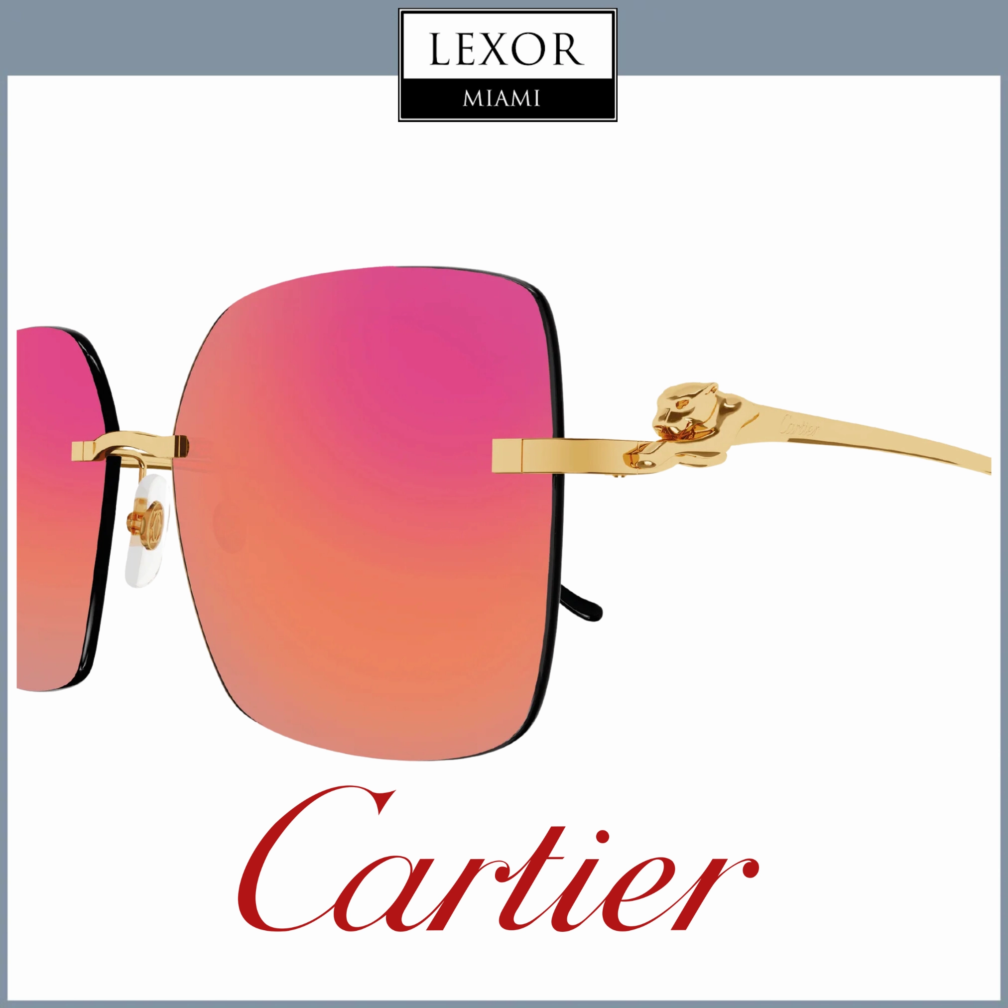 Cartier CT0359S-003 60 Women Sunglasses