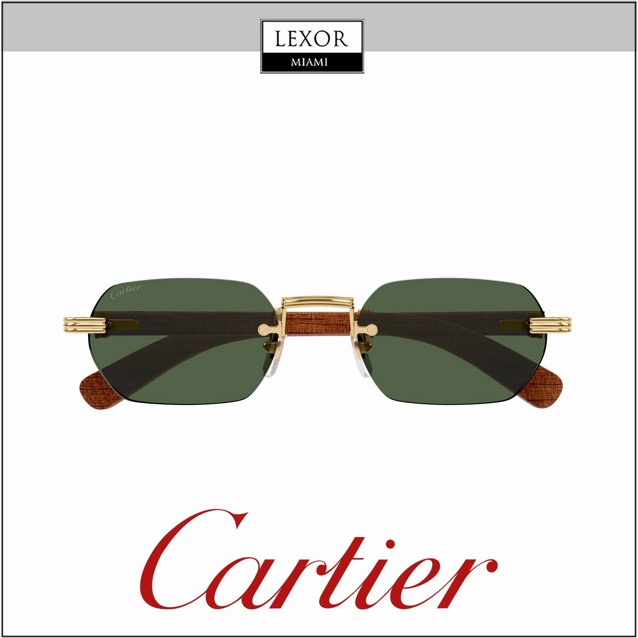 Cartier CT0362S-002 54 Unisex Sunglasses