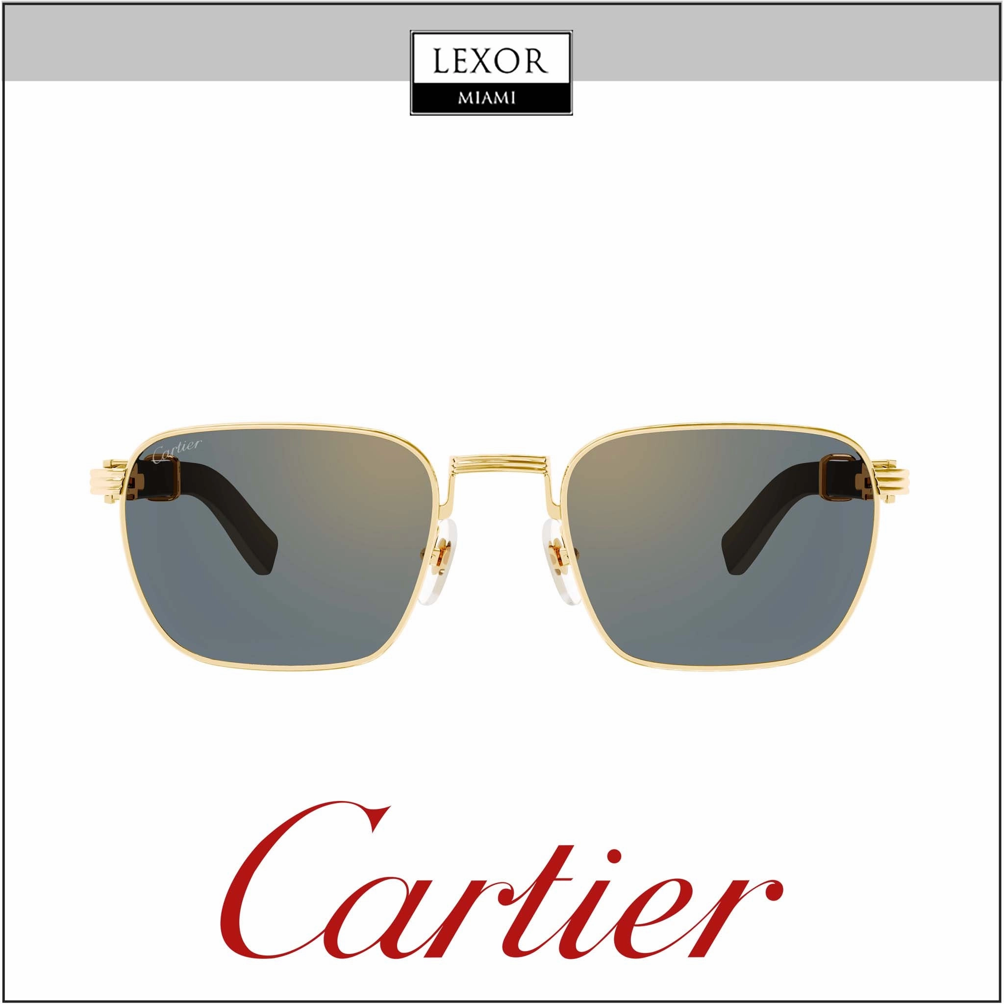 Cartier CT0363S-003 54-21 Unisex Sunglasses