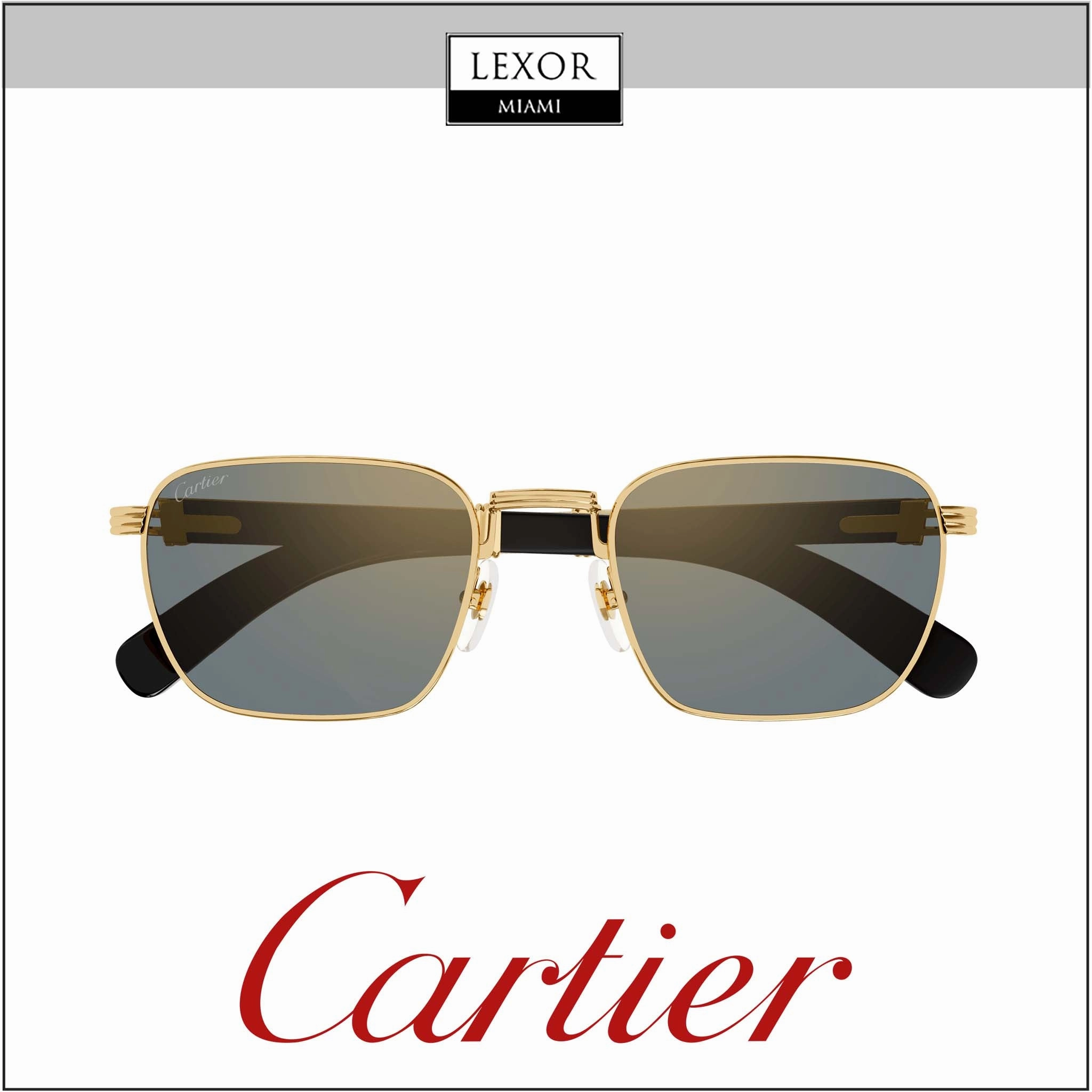 Cartier CT0363S-003 54-21 Unisex Sunglasses