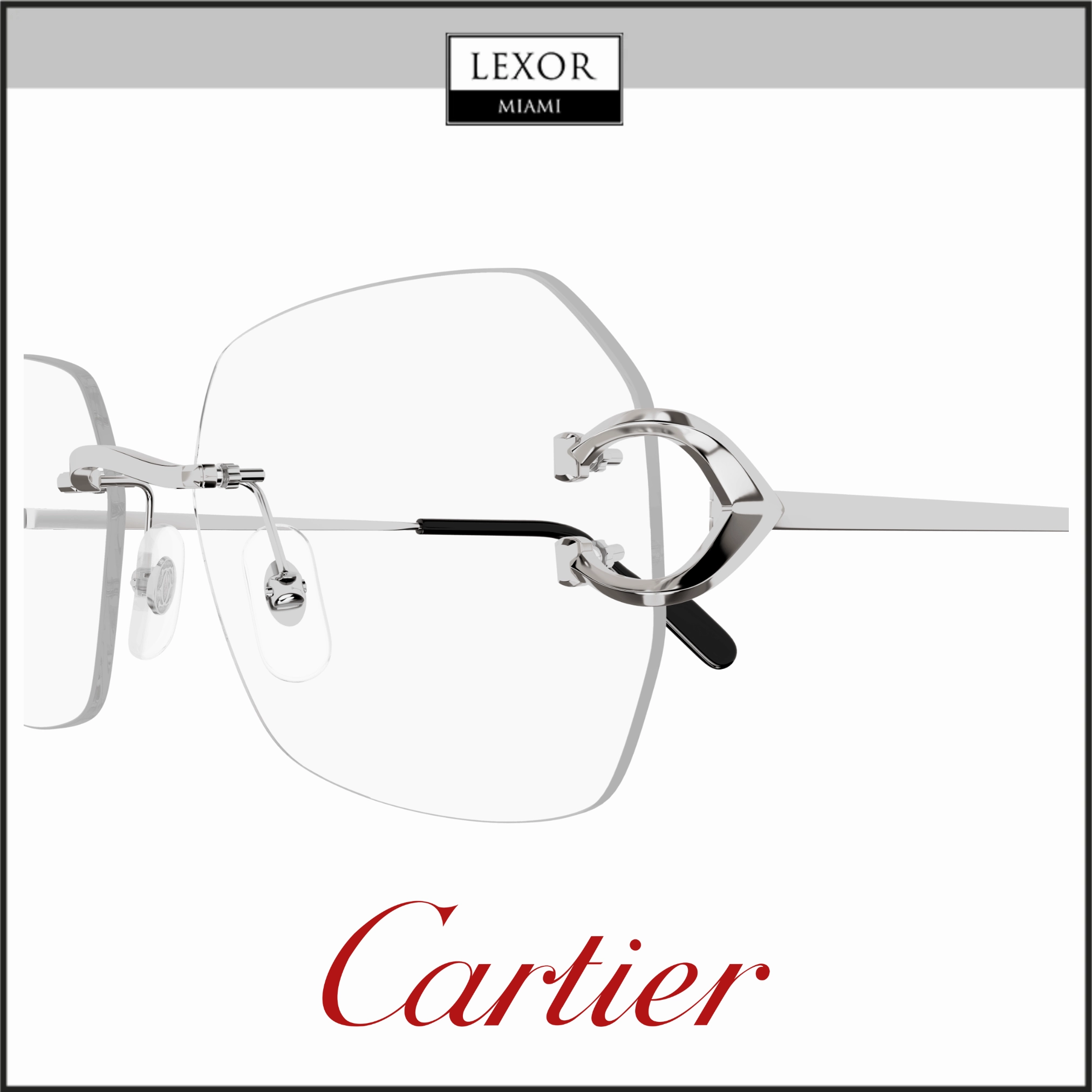 Cartier CT0416O-002 57  Optical Frame UNISEX META