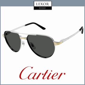 Cartier CT0425S-001 59 Sunglass MAN METAL