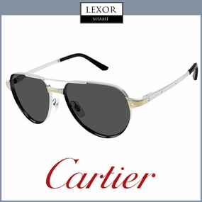 Cartier CT0425S-001 59 Sunglass MAN METAL