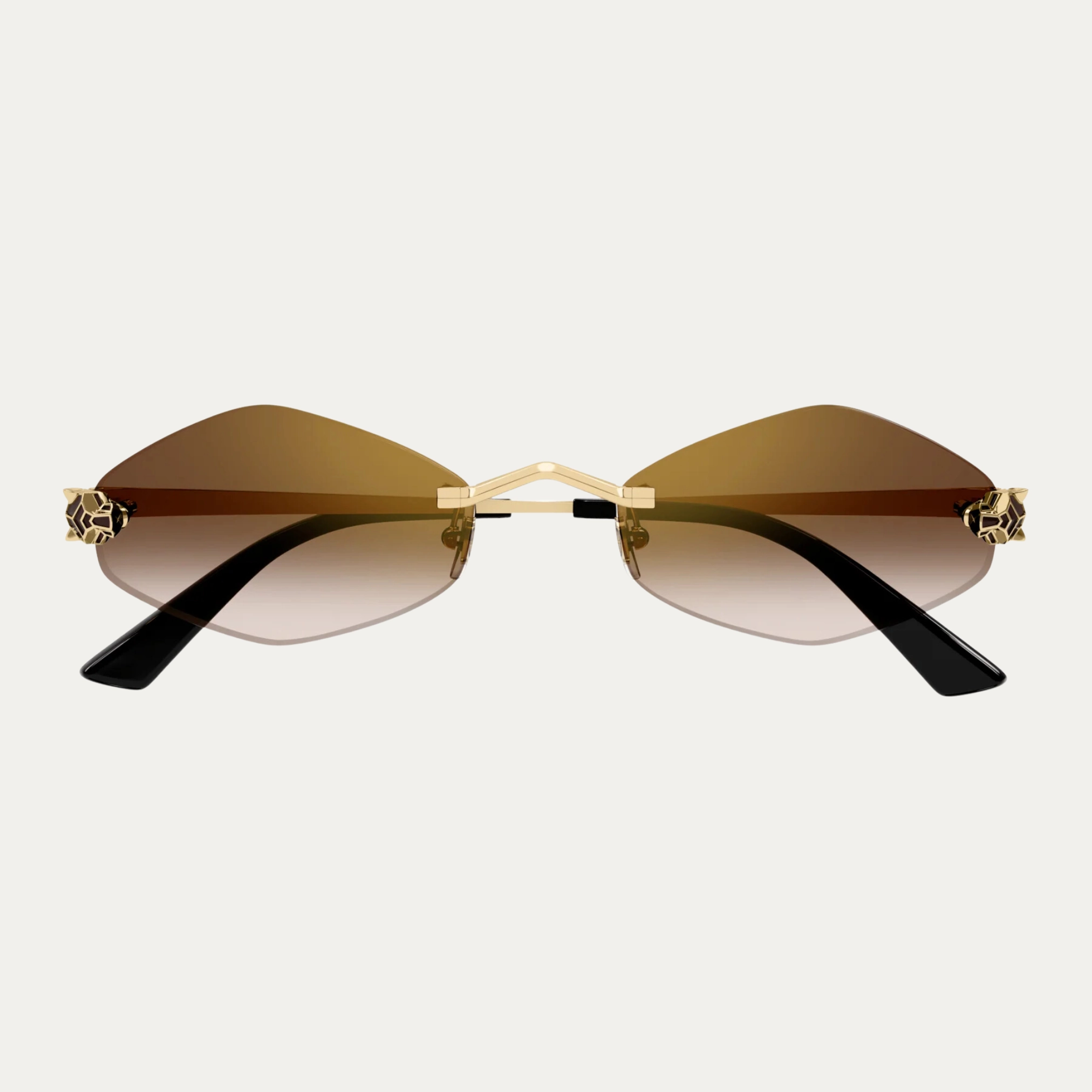 Cartier CT0433S-002 55 Sunglass WOMAN METAL