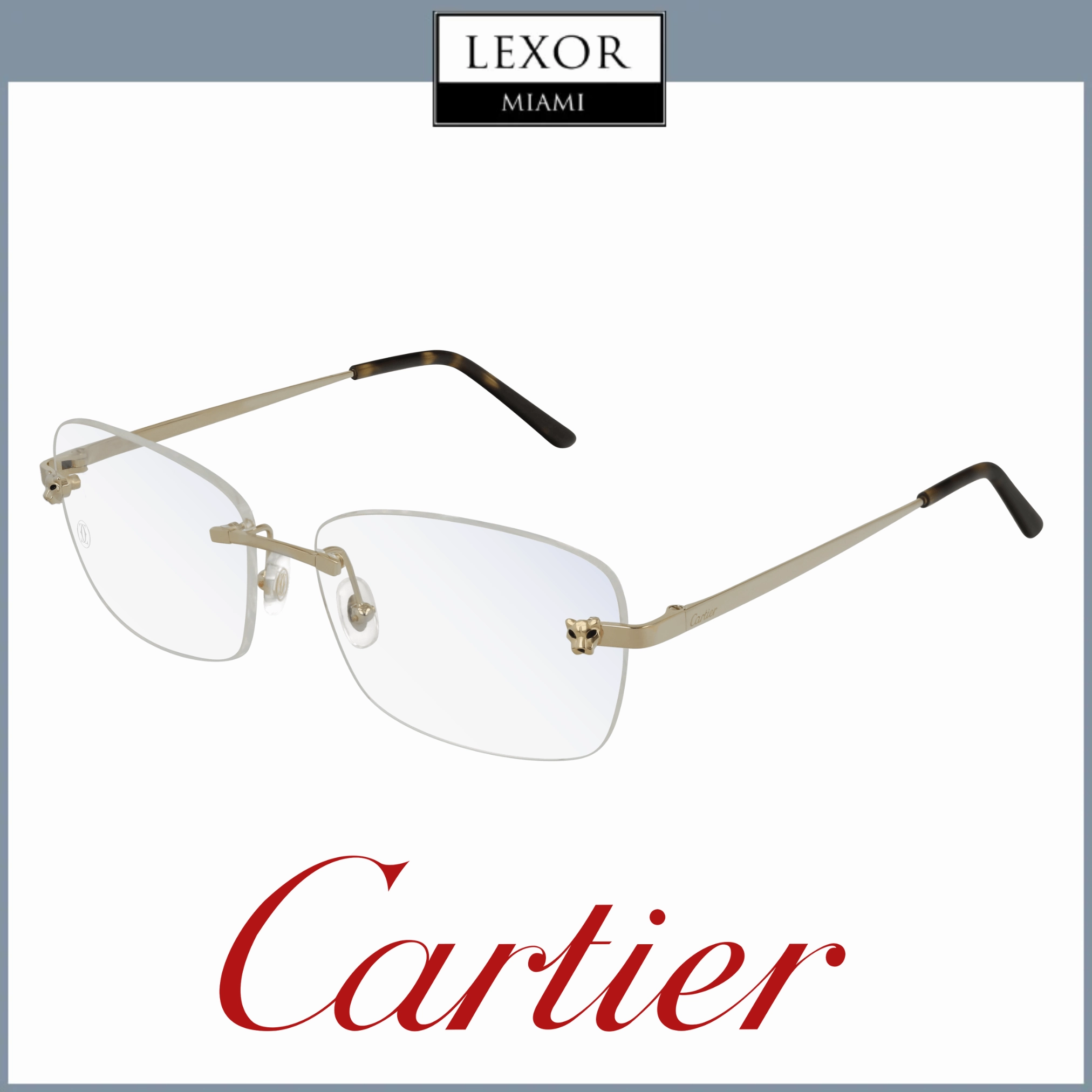 Cartier Sunglass CT0148O-001 56 WOMAN upc: 843023135829