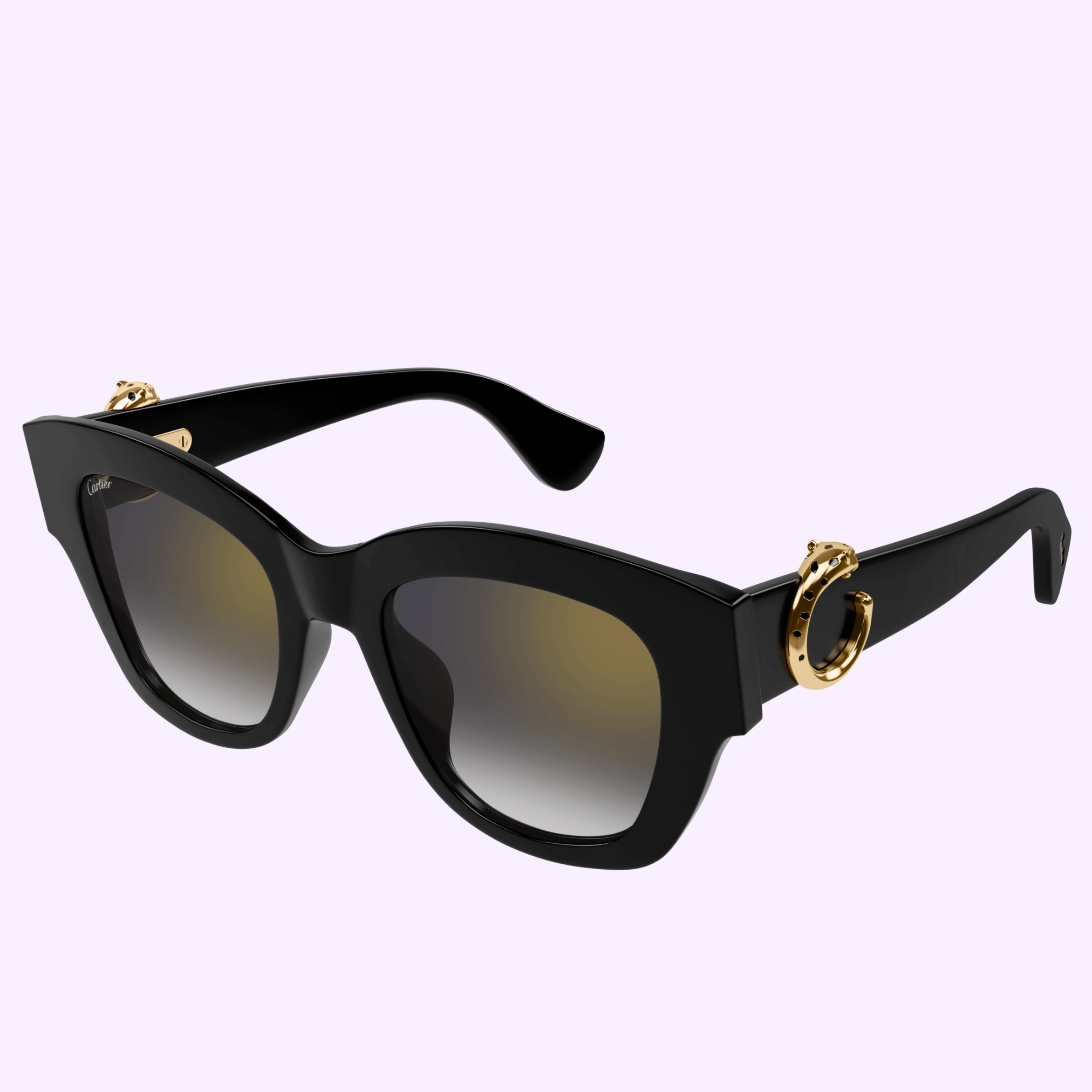 Cartier Sunglasses CORE RANGE CT0547S-001 52 Women upc 843023181321