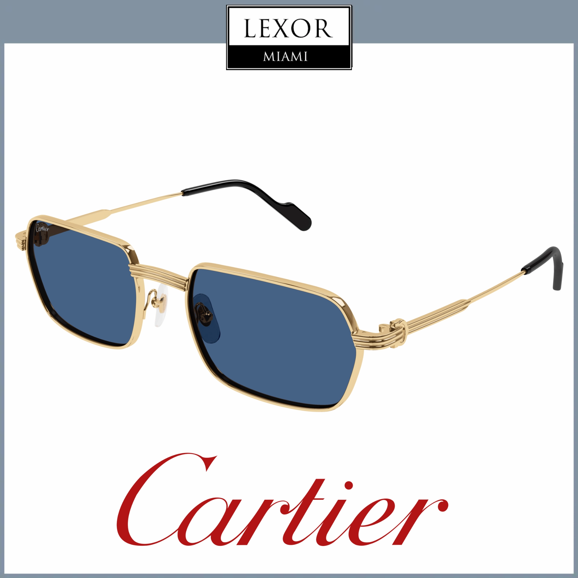 Cartier Sunglasses CT0463S-003 56 Men upc 843023175535