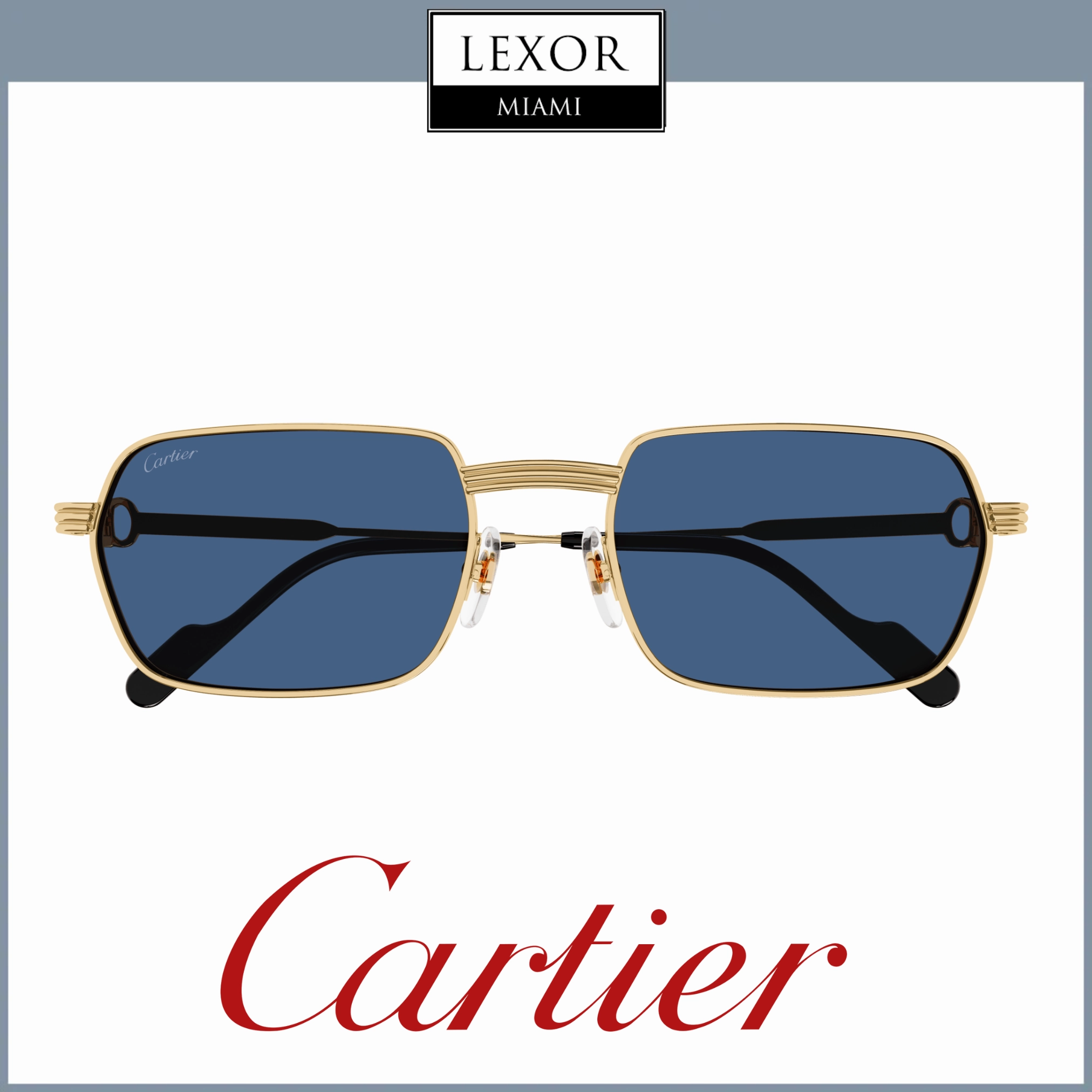 Cartier Sunglasses CT0463S-003 56 Men upc 843023175535