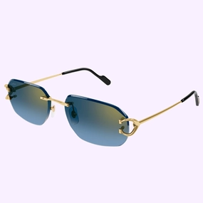 Cartier Sunglasses CT0468S-002 58 Men upc 843023175832