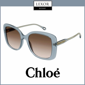 Chloe CH0125S-002 55 Sunglass WOMAN BIO ACETAT