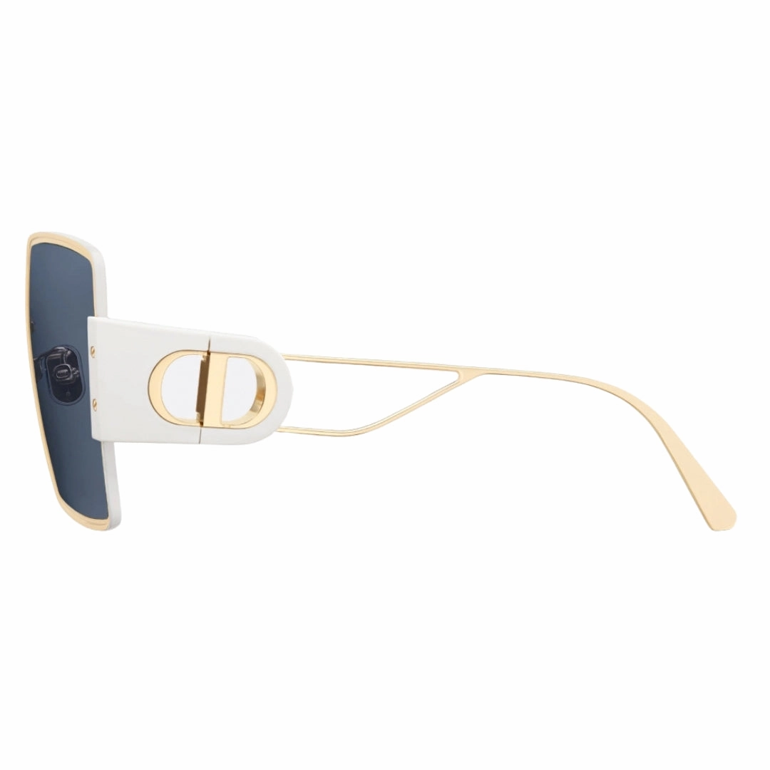 Dior 30Montaigne Ivory Frame Blue Lens Sunglasses