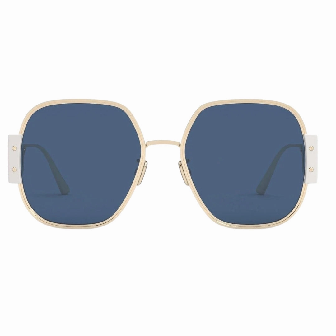 Dior 30Montaigne Ivory Frame Blue Lens Sunglasses