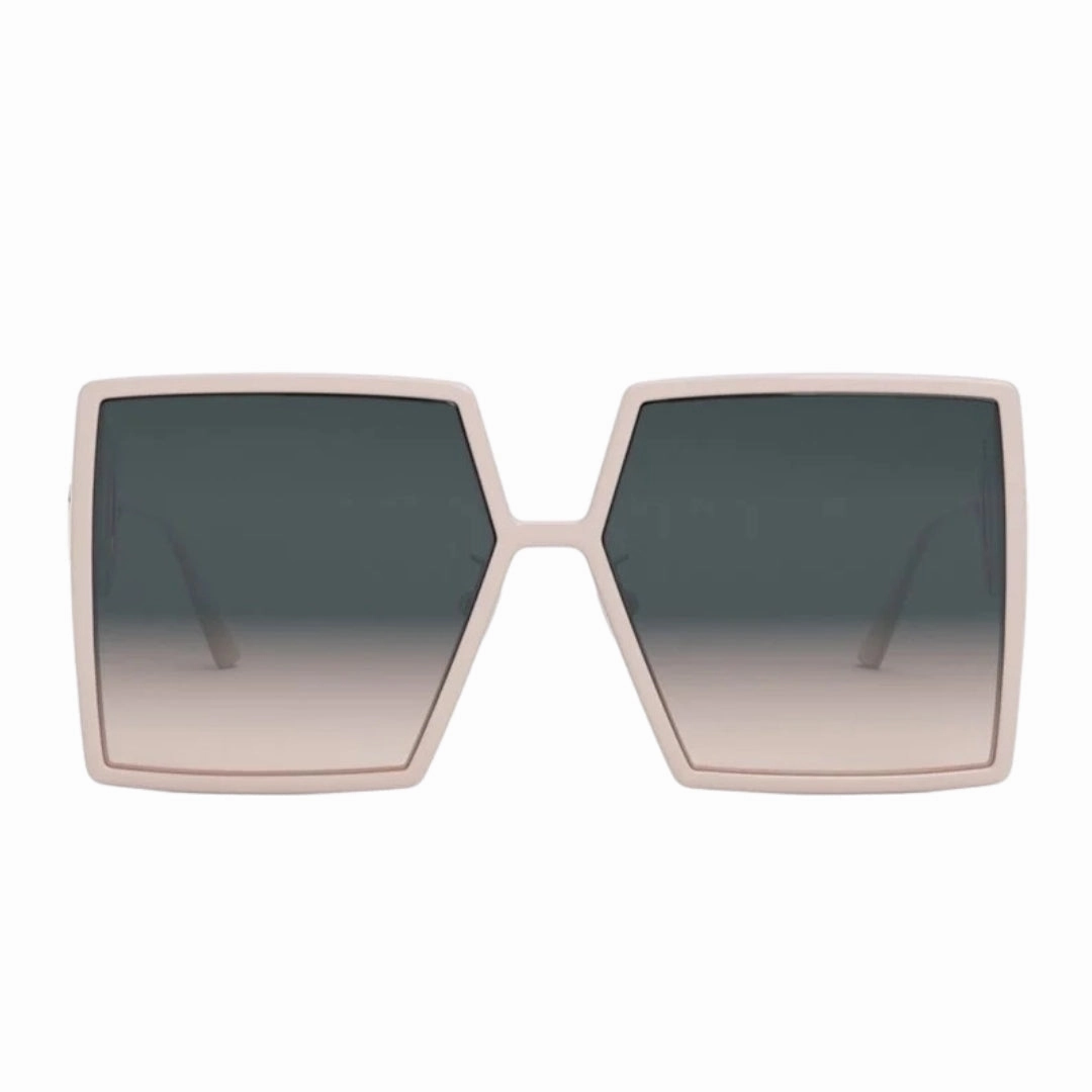 Dior 30Montaigne Pale Pink Framed Smoke Grey Lens Sunglasses