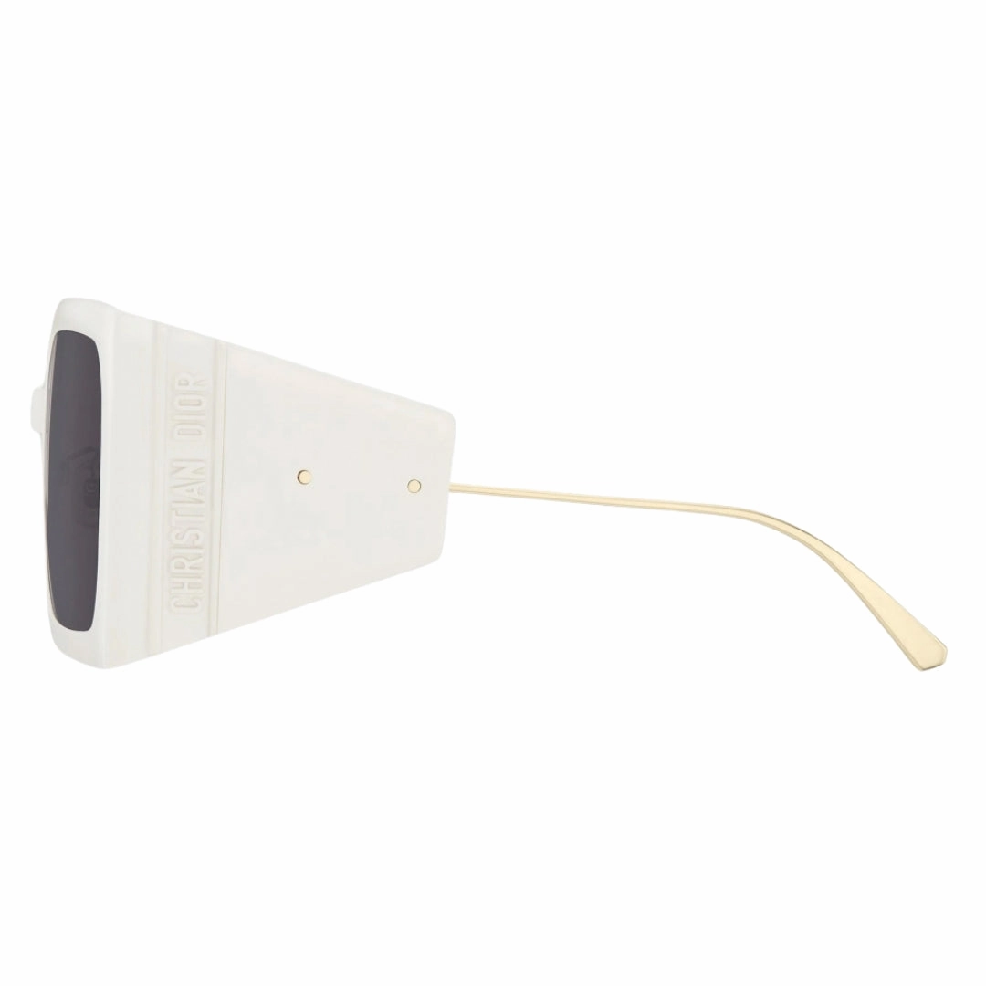 Dior DiorSolar Ivory Frame Dark Grey Lens Sunglasses