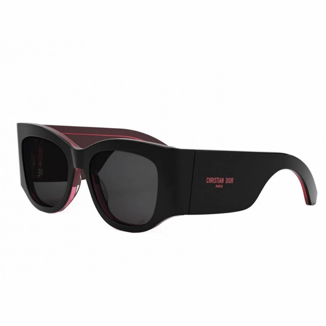 Dior Nuit Black Frame Smoke Grey Lens Sunglasses