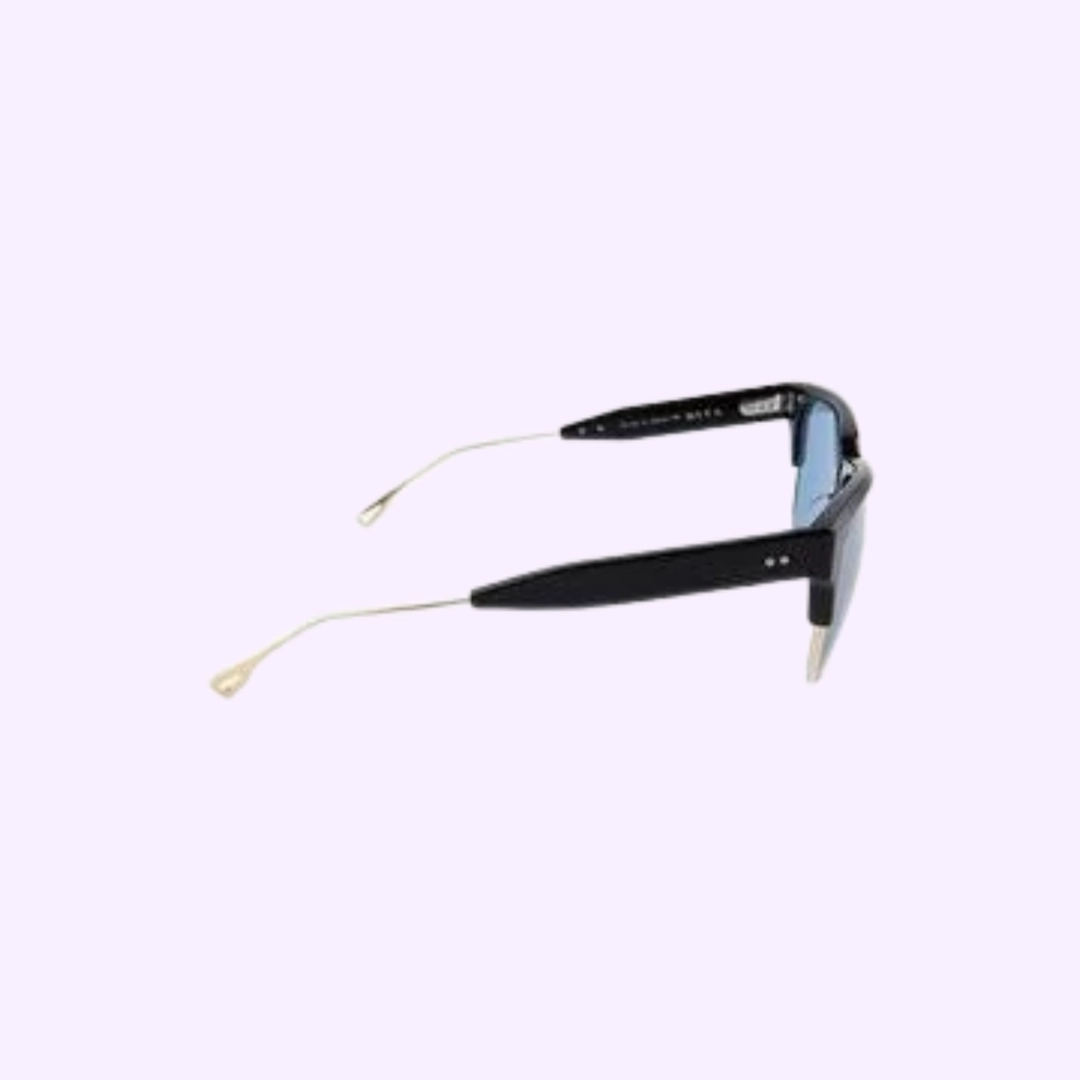 Dita 19014-A-BLK-GLD-55 Unisex Sunglasses