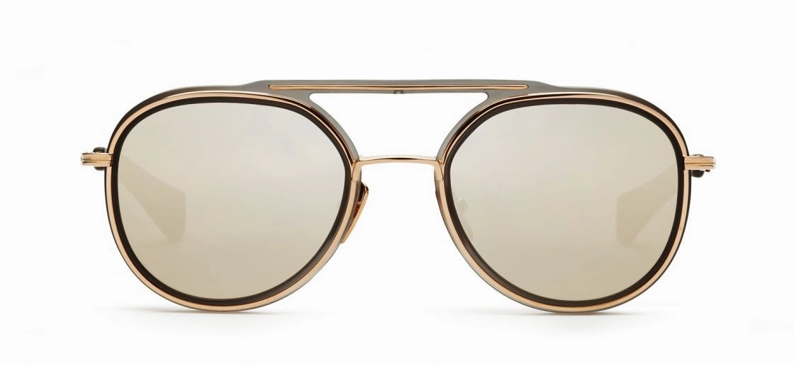 Dita 19017-C-GRY-GLD-52 Spacecraft Unisex Sunglasses