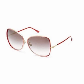 Dita 21011-C-RED-GLD-65 Women Sunglasses
