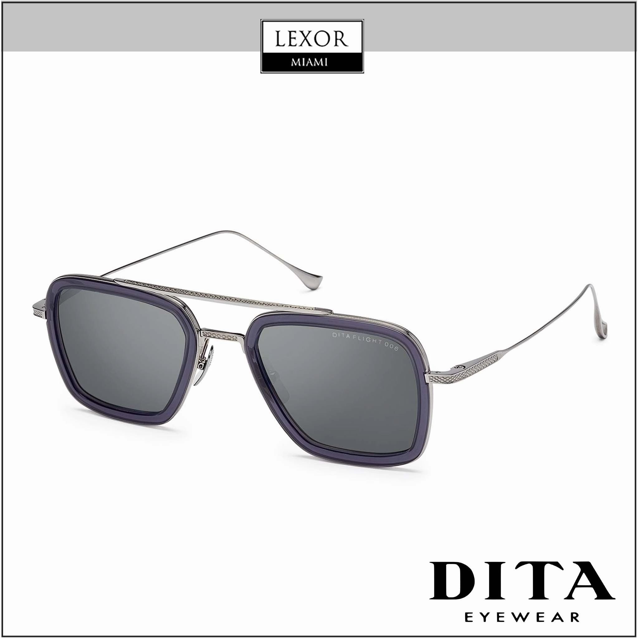 Dita 7806-G-SMK-PLD-52-Z Flight 006 Unisex Sunglasses