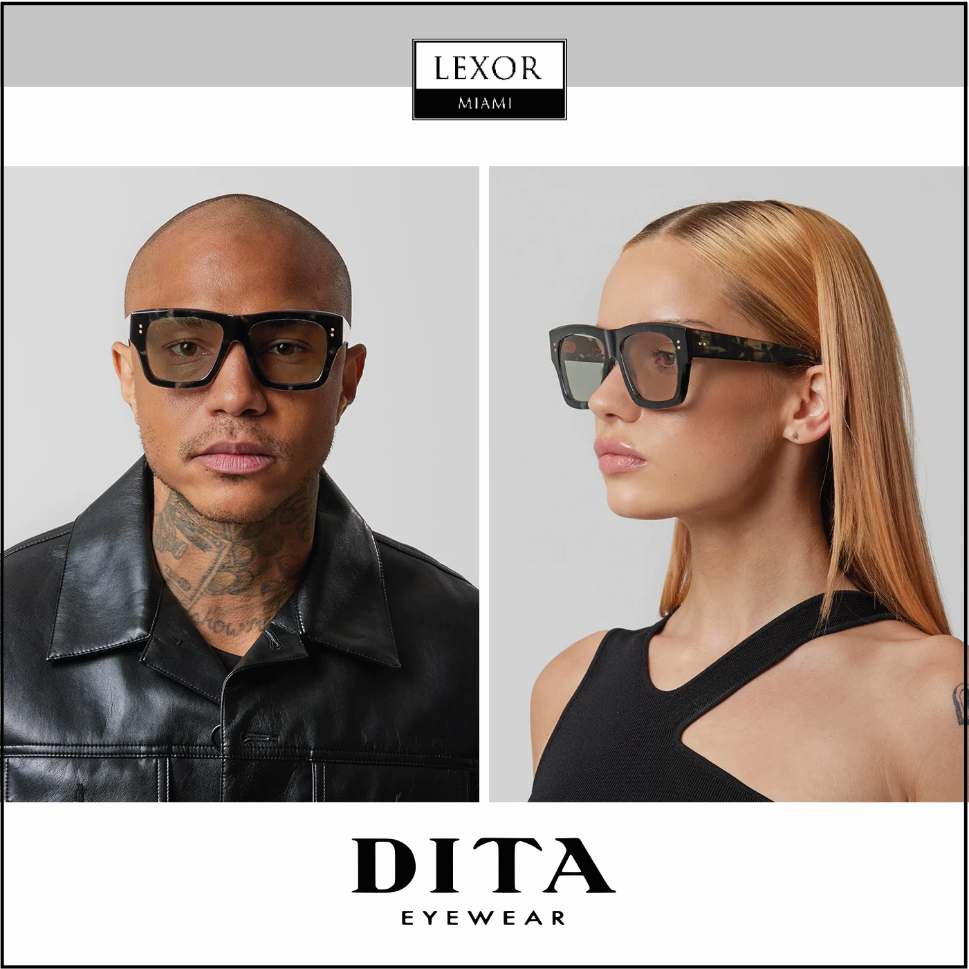 Dita Creator 19004-I-PHC-54 Unisex Sunglasses