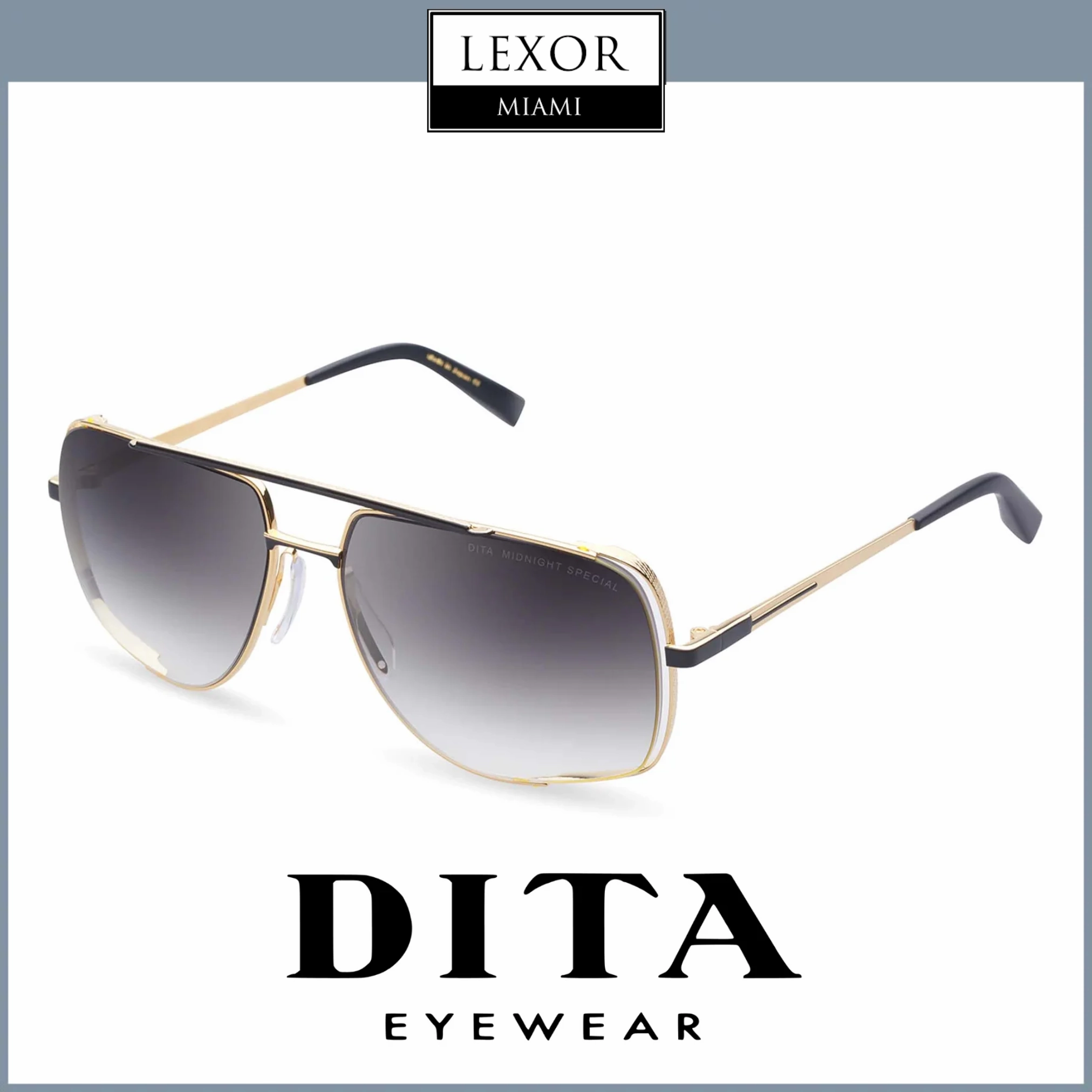Dita DRX-2010-M-BLK-GLD-60-Z Midnight Special Unisex Sunglasses