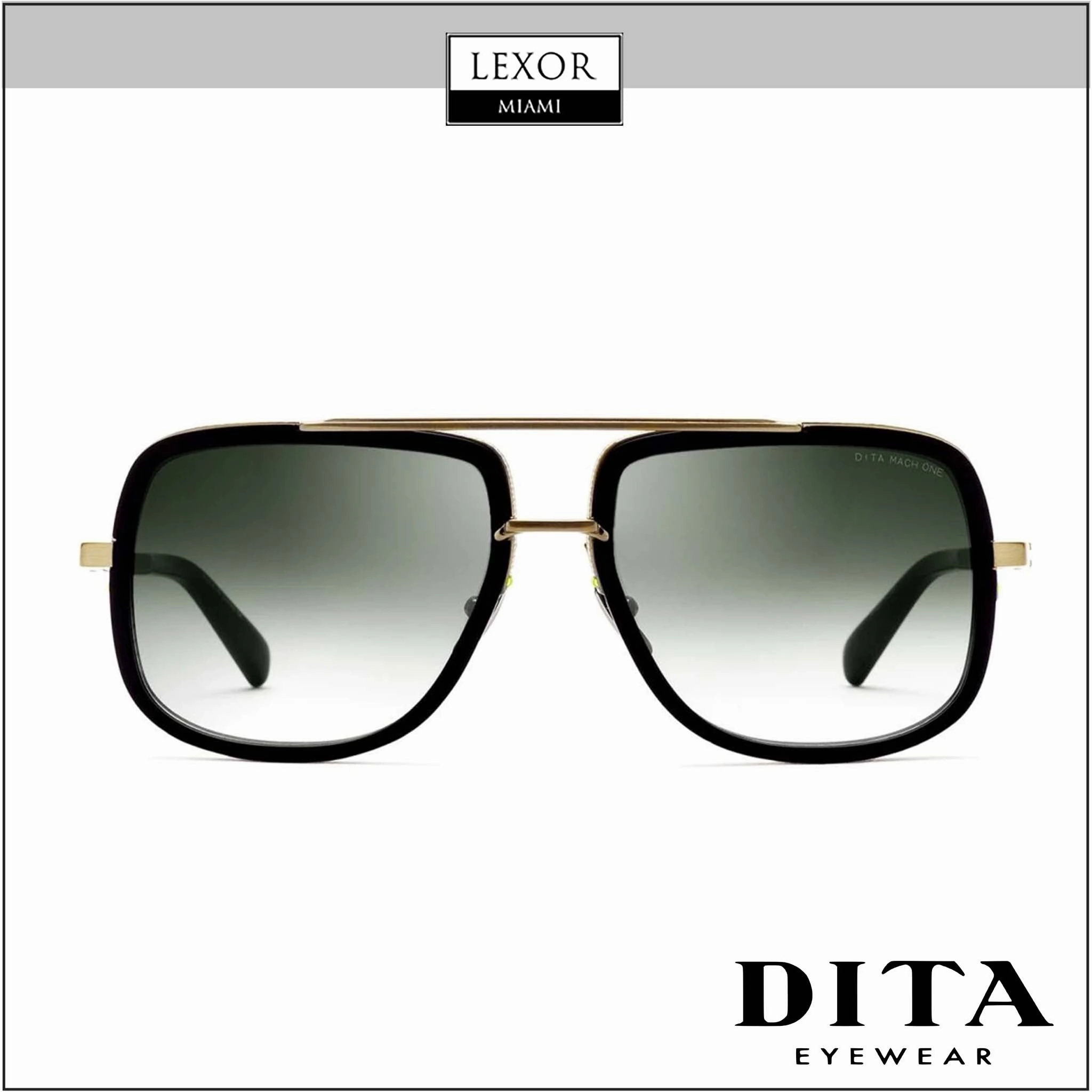 Dita DRX-2030-F-BLK-12K-59-Z Mach One Unisex Sunglasses