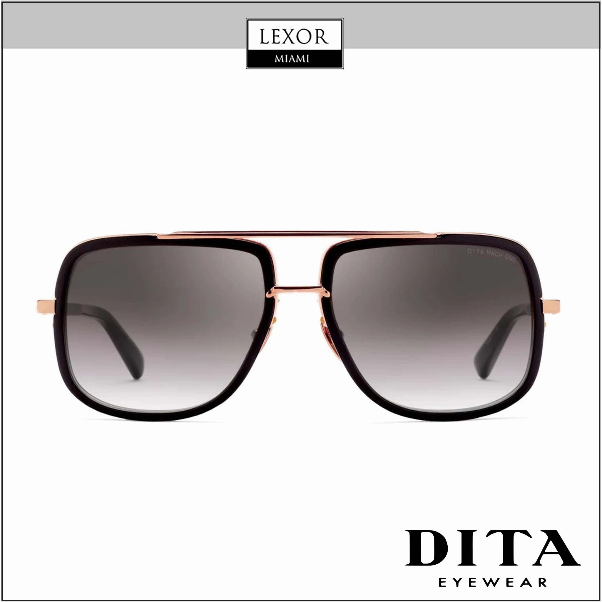 Dita DRX-2030-L-BLK-RGD-59-Z Mach One Unisex Sunglasses