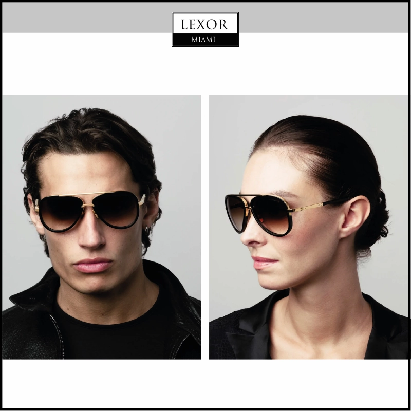 Dita DRX-2031-F-BLK-12K-60-Z Mach Two Unisex Sunglasses