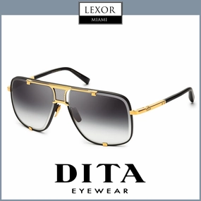 Dita DRX-2087-A-BLK-GLD-64-Z Mach Five Unisex Sunglasses