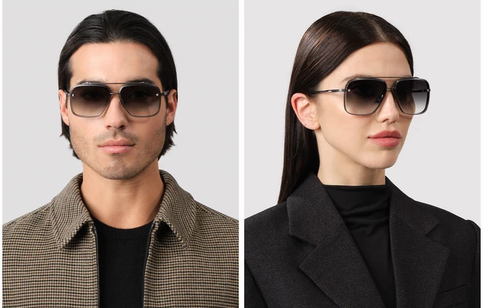 Dita DTS121-62-06 Mach Six Unisex Sunglasses