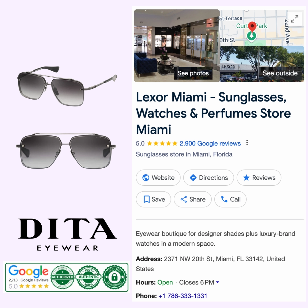 Dita Sunglasses Mach Five DRX-2087-G-PLD-BLK-64 Unisex Upc0810029146210