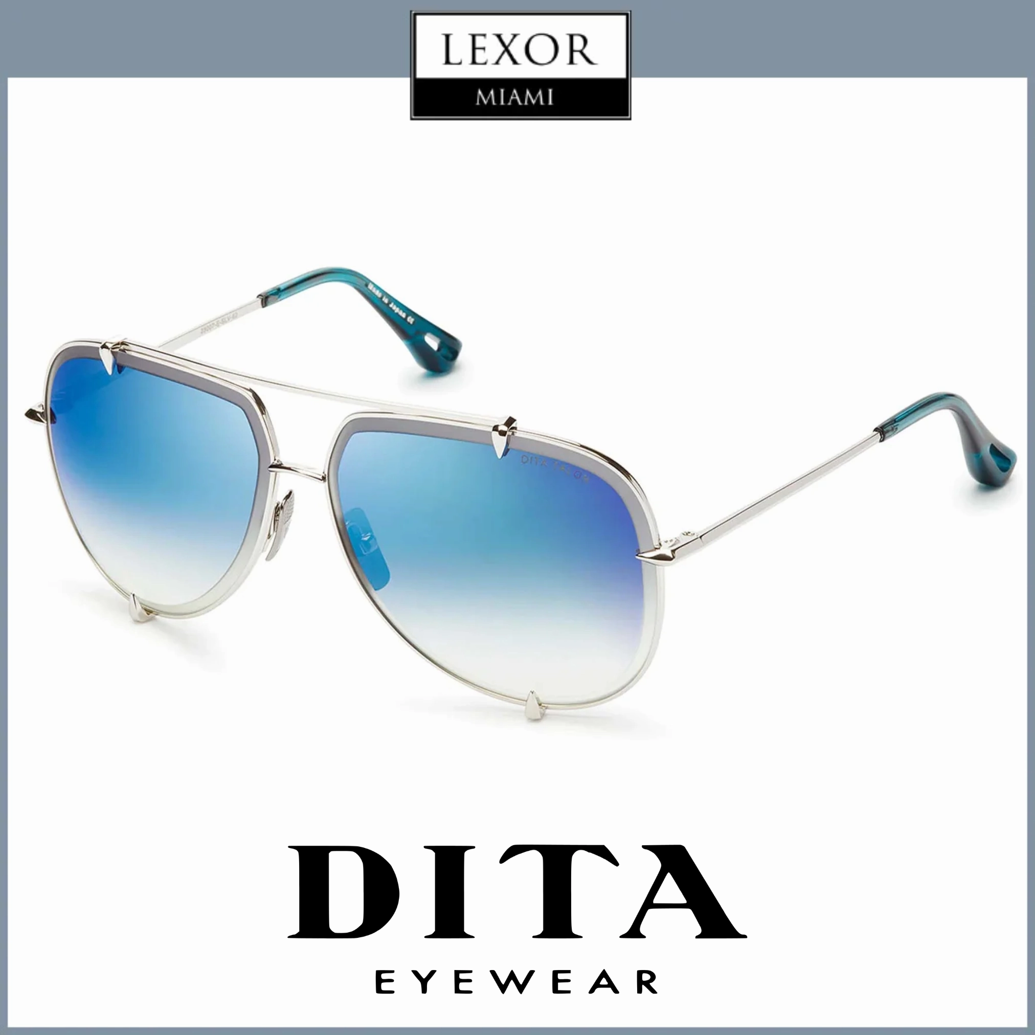 Dita Talon 23007-E-SLV-62-Z Unisex Sunglasses
