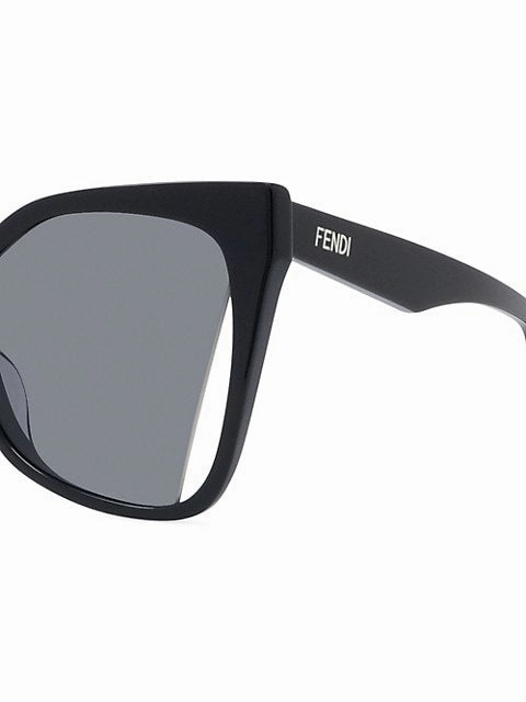 Fendi FE40010U 01A 55 Women Sunglasses