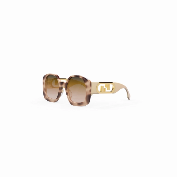 Fendi FE40048U 5455F Women Acetate Sunglasses
