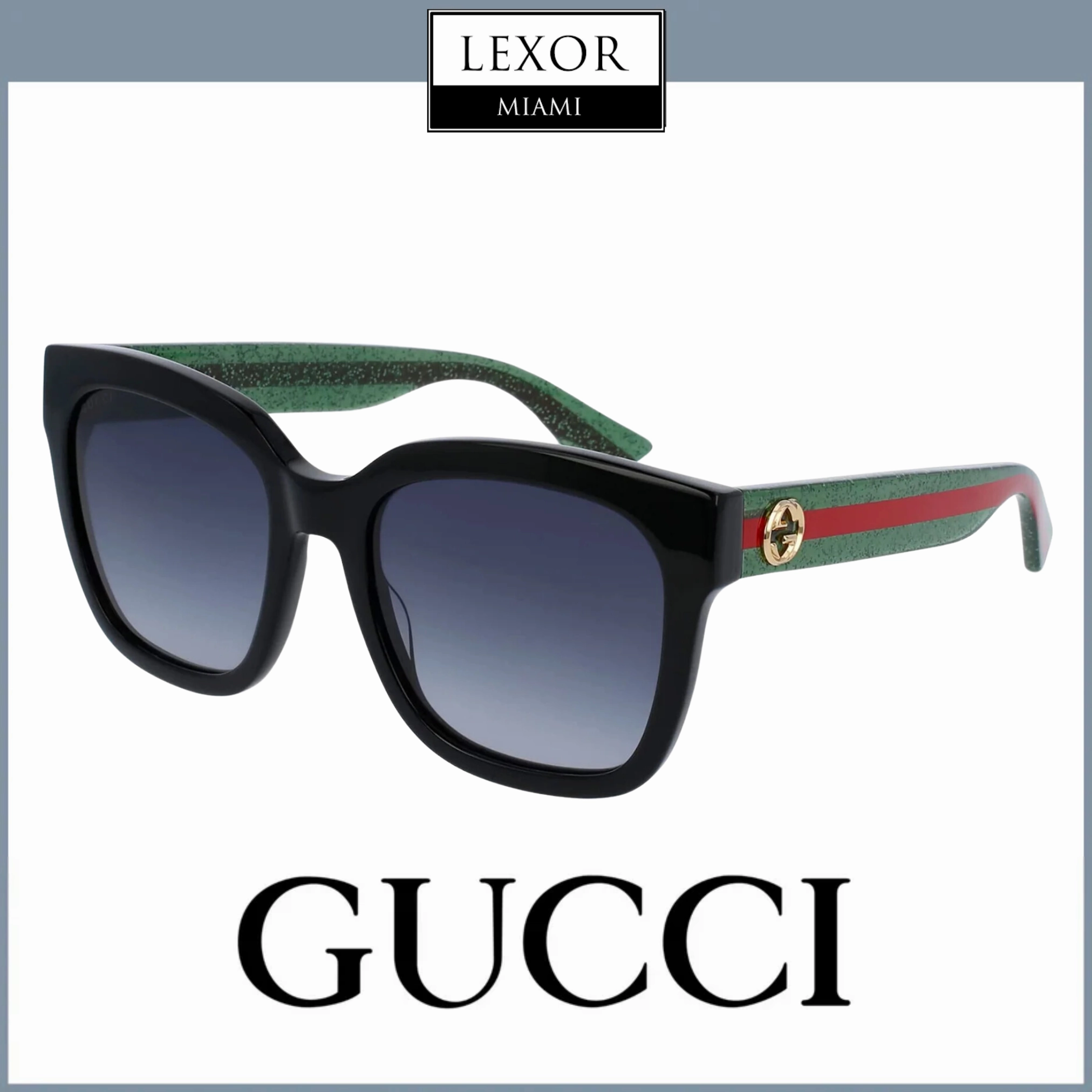 Gucci GG0034SN-002 54 Sunglass WOMAN ACETATE