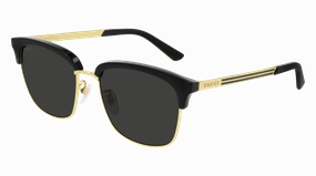 Gucci GG0697S 001 55 Unisex Sunglasses